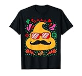 Cinco De Mayo Sonnenbrille mit Kackhaufen-Emoji-Schnurrbart, mexikanisches Geschenk T-S