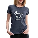 Spreadshirt Färt Lustiges Pferd Zeichnung Frauen Premium T-Shirt, XL, B