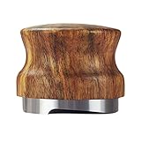 MYBOON Edelstahl Holz Kaffeestampfer Kaffeepulver Hammer Verteiler Espresso Verteilungswerkzeuge Geschenke für Kaffeeliebhaber,Kaffee Tamper,Style1