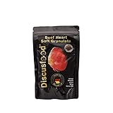 Beef Heart Softgranulat 230g, mit reinem Rinderprotein, Hauptfutter, Alleinfuttermittel für Diskus und andere C