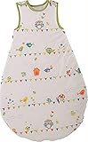 roba Schlafsack, 90cm, Babyschlafsack ganzjahres/ganzjährig, aus atmungsaktiver Baumwolle, Baby- und Kleinkinderschlafsack unisex, Kollektion 'Waldhochzeit'