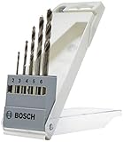 Bosch ProfessionalProfessional 5tlg. Holzspiralbohrer-Set mit 1/4- Sechskantschaft HSS