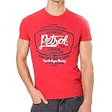 Petrol Industries MEN T-Shirt Herren M-1010-TSR605 Imperial Red, XL