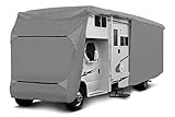 Wohnmobil Schutzhülle, wetterfest - Schutzhülle für Campingmobile Wohnmobil Abdeckplane - Wohnwagenplane atmungsaktiv Winter (570 x 235 x 275 cm)