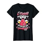 Damen Dirndl brauch ich nicht nur saufen Oktoberfest Spruch lustig T-S