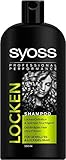 6x Syoss Locken Shampoo je 500ml Für Gewelltes & Lockiges Haar Locken-D