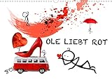 OLE LIEBT ROT (Wandkalender 2022 DIN A3 quer) [Calendar] Krätschmer, Marion [Calendar] Krätschmer, M