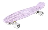 Ridge Skateboards Pastel 27' Cruiser Nickel Board, 69cm, EU-hergestelltes Skateboard, Komp