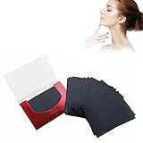 Puderpapier, Tragbares Make-Up Papier Ölabsorptionsblatt Papier Für Fettige Haut, Make-Up Blotting Paper für Puderpapier Muss Film, 90 Teile/Pak