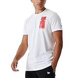 New Era Black Logo Shirt - NBA Chicago Bulls weiß - S