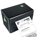 Etikettendrucker Thermodrucker Desktop Label Printer USB-Direkt Etikettiermaschinen Hochgeschwindigkeits kompatibel mit 4 x 6 Versandetiketten, Ebay, Etsy, Shopify, Amazon B