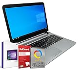 HomeOffice 15,6 Zoll Full HD Laptop / Notebook Intel Core i5-6200U@ bis zu 2,8 GHz 4 GB 256 GB SSD mit Windows 10 Pro & GRATIS BullGuard HDMI Webcam inkl. 365 Tage G