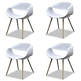 SZHWLKJ Eiffel Retro Design Holz Stil-Stuhl for Office Lounge Esszimmer Kü