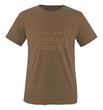 Comedy Shirts - HÄTTE HÄTTE Fahrrad Kette - Herren T-Shirt - Braun/Hellbraun Gr. S