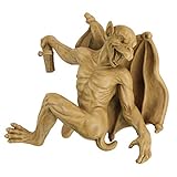 Design Toscano Gaston der gotische Gargoyle Computer-Kletterer, Mittel, 25 x 26 x 32