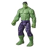 Hasbro E7475 Marvel Avengers Titan Hero Series Blast Gear Deluxe Hulk ActionFigur, 30 cm Spielzeug, inspiriert von Marvel Comics, für Kinder ab 4 J