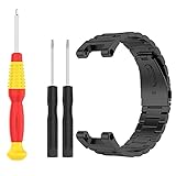 EATAN Ersatz-Armband aus Edelstahl für Amazfit T-Rex / Amazfit T-Rex Pro Watch Band für Amazfit T-Rex