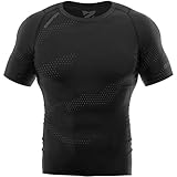 SMMASH Murk Kurzarmliges Kompressions Traininigshirt Herren, Funktionsshirt Kurze Atmungsaktiv und Leicht für Crossfit, Berglauf, Ocr, Slim Fit T-Shirt, Hergestellt in der EU (L)