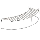BBQ-Toro Edelstahl Warmhalterost rund | 45 x 14 x 10 cm | passend für Ø 57 cm Kugelgrill und Kamado | Grillrost für 2. Ebene | Universal Warming Rack | mehr Grillfläche mit Extension Rack