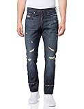 G-STAR RAW Herren 3301 Tapered Jeans, Blau (Dk Aged Restored 9120-8762), W29/L32