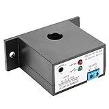 Stromsensor Schalter, Fydun Normally Open Sensing Control Switch Adjustable AC 0,2-30A SZC23-NO-AL-CH Waterproof Schließer Strommessschalter für Blitz Summer R