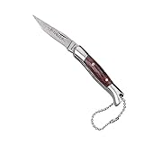 Haller 83306 Mini-Taschenmesser Holzgriff Messer, Silb
