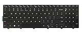 Ersetzen Sie die TastaturDauerhaftes Zubehör Neue Schwarze US-Laptop-Tastatur kompatibel mit Dell kompatibel mit Inspiron 15 5000 Series 5551 5555 5558 5559 T