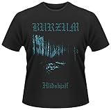 Burzum Hlidskjalf offizielles Herren Neues Black T Shirt, Schwarz (Black), L