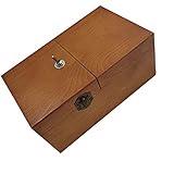 Faironly nutzlose Box aus Holz,schaltet sich selbst aus, nutzlose Box,komplett montiert,lustiges Spielzeug, Leave Me Alone,Maschine Echtholz-Schreibtisch-Dekoration für Weihnachten Neujahr Geschenk