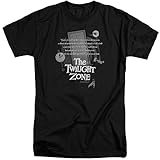 Twilight Zone Herren T-Shirt Gr. XXXL, schw