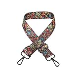 Umily Verstellbarer Schultergurt 3.8cm Breiter Taschengurt Bunter Handtaschen Schulterriemen Trageriemen Umhängegurt-Streifen 80-140cm Schultergurt für Damen Taschen DIY Zubehö