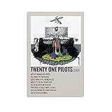 ENTSZ Twenty One Piloten-Album, Spotify Poster, dekoratives Gemälde, Leinwand, Wandkunst, Wohnzimmer, Poster, Schlafzimmer, Malerei, 20 x 30