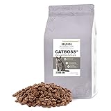 CATBOSS Trockenfutter für sterilisierte Katzen | getreidefreie Rezeptur | Verschiedene Sorten (Huhn mit Thunfisch & Lachs, 1,5 kg)