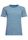 Superdry Womens W1010518A T-Shirt, Blue Bottle Marl/Light Grey Marl, M