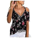 YJUU Blusen Mit Schleife Mittelalter Tunika Herren Bluse Punkte Blusen Und Tun Sale Oberteile 2018 Hemdbluse Kurzarm Crop Tops Schwarz Sexy Blusen Tunika Kinder Mädchen B