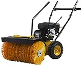 TEXAS Handy Sweep 650TG Benzin Kehrmaschine (4200 Watt Leistung, 60 cm Arbeitsbreite, 3+1 Gänge)