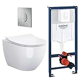 Rapid 3in1 Grohe + Bartolo WC + Drückerplatte + WC-Sitz Chom S