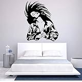 DIY wall sticker Frau Schlafzimmer Erwachsene Kunst Zimmerdekoration Aufkleber 42x48cm Wandtattoos Aufkleber Home Interior Kleink