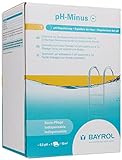 Bayrol 1194412 pH-Minus Granulat - Granulat zur pH-Wert-Korrektur - pH-Wert Senker für Pool & Whirlpool - 4 x 500 g Dosierbeutel - einfache Dosierung - für die pH-Regulierung - leichtlö