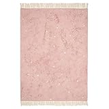 Little Dutch RU10110150 Teppich Punkte Pure rosa (170x120 cm)