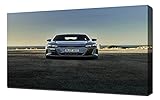 Compatible with - 2022-Audi-E-Tron-GT-Quattro-009 - Wandkunst - Leinwand Kunstdruck - Art Leinwandbild - Kunstdrucke - Gemälde Wandb