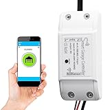 Tangxi 2.4G WiFi Garagentoröffner, APP Überwachung Garagentor Fernbedienung, für IFTTT Smart Life APP/für IOS Android Telefon System Türöffner G