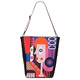 Maula Art Bag Damen Umhängetasche Laptoptasche Groß Handtaschen zum umhängen.Women Shopper Bag XXL Gross Tote Bag. Damen Sportlich Tasche Laptop Reisetasche Weekender Schultertasche Frauen Geschenk