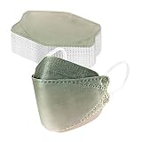 KAQQ 10 Stück Erwachsene Mundschutz Weihnachtsmaske Einweg 3-lagig Elegant Schneeflocken mit Weihnachten Elch Motiv Bunt Halstuch Mund und Nasenschutz Tücher Bandanas Halstuch Herren D