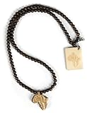WOOD FELLAS Unisex Holz-Halskette Africa Unity O