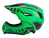 ROCKBROS Fahrrad Kinderhelm Integralhelm Downhill Helm S 48-53cm M 53-58cm für Kinder und Jugend mit Abnehmbare Kinnschutz Integriert EPS/PC Stoßfest Anti-Schweiß