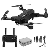 BOLORAMO ZD6 PRO WiFi RC Drohne mit HD Dual Kamera für Erwachsene Anfänger, Faltbarer Mini RC Quadcopter für Kinder, GPS Fixpunktpositionierung, Gestenfoto, Gestenvideo(1080p)