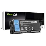 Green Cell® PRO Serie FV993 R7PND X57F1 Laptop Akku für Dell Precision M4600 M4700 M4800 M6600 M6700 M6800 (Original Samsung SDI Zellen, 9 Zellen, 7800mAh, Schwarz)