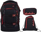 Satch Pack Fire Phantom 3er Set Schulrucksack, Sportbeutel & Schlamperbox