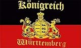 Fahne / Flagge Königreich Württemberg NEU 90 x 150